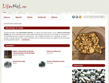Tablet Screenshot of destinatii.liternet.ro