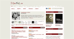 Desktop Screenshot of liternet.ro